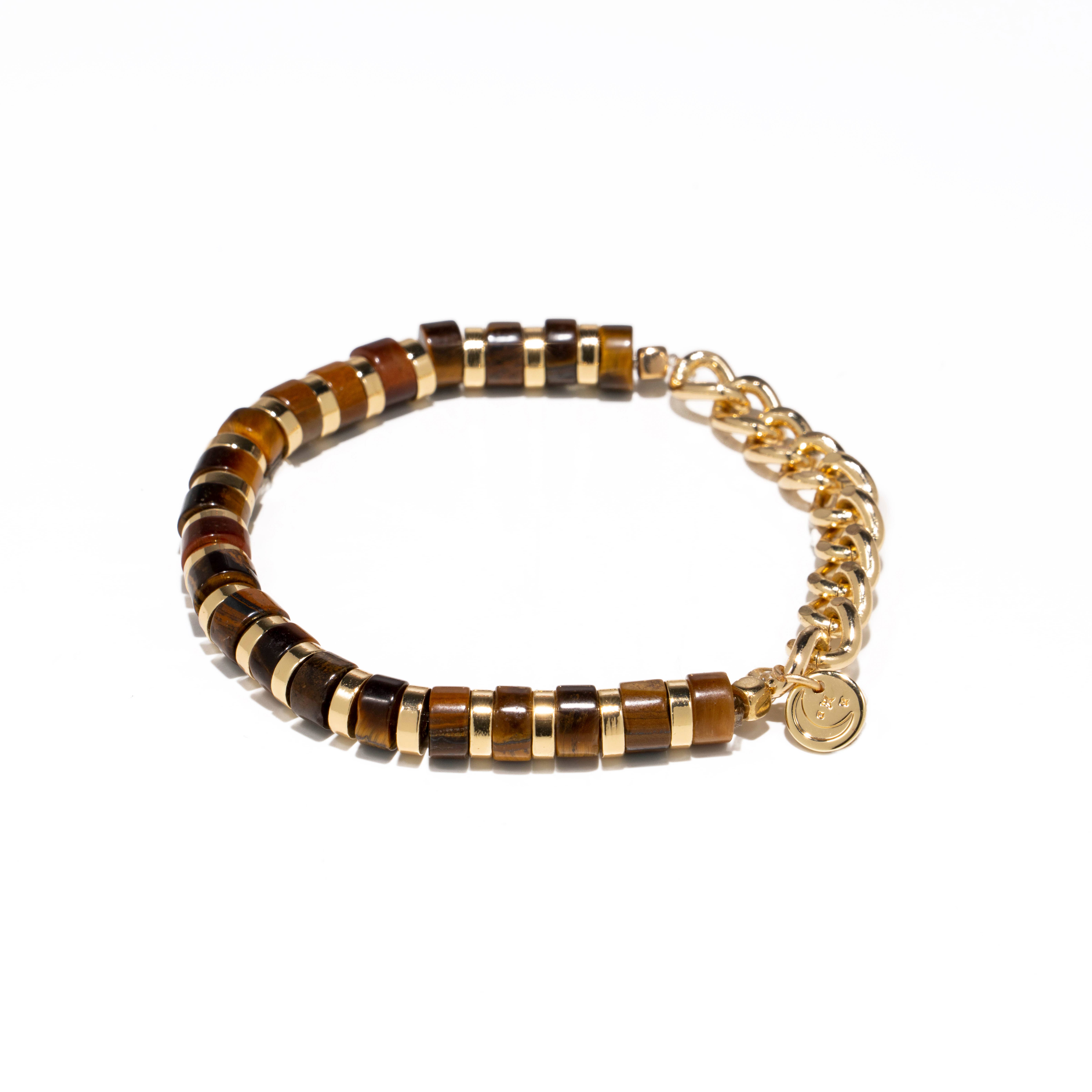 DM Merchandising – Pulseira de elo e corrente por atacado – Soul Stacks Pulseira Barra Corrente Reaction Coleção Open Stoc0