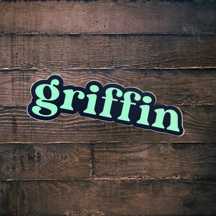 Uncle Dunc's Sticker Shoppe - Wholesale Sticker - Griffin- Blue and Green {sticker}1