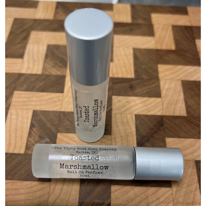 Parfum Roll-On Guimauve Grillée pour la vente par The Tipsy Goat Soap Company