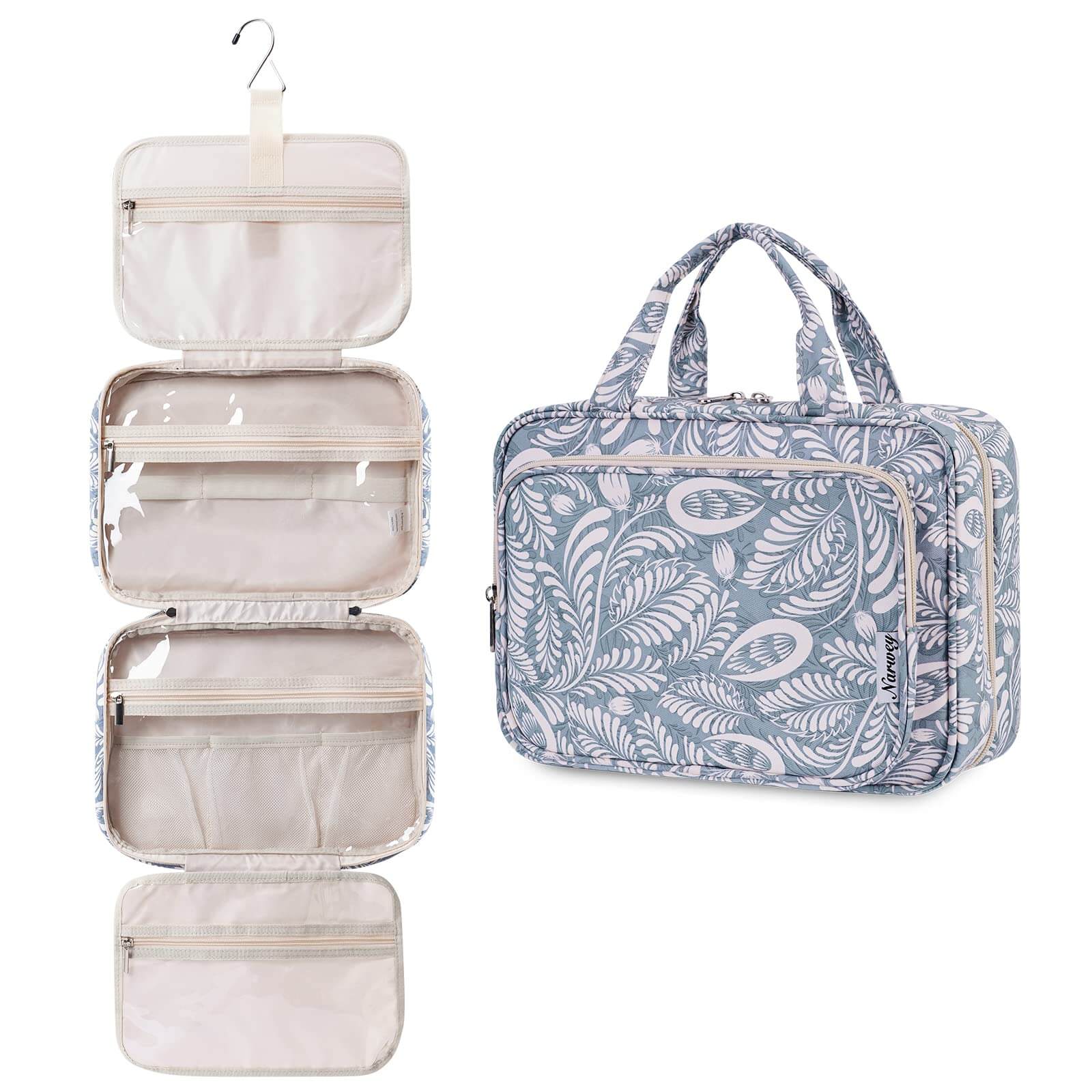 wandf - Wholesale Toiletry Bag - Women's - Large Capacity Waterproof Hanging Toiletry Bag Travel Bag35