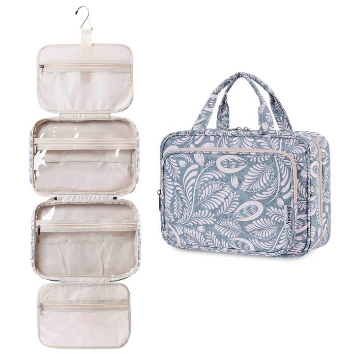 wandf - Wholesale Toiletry Bag - Women's - Large Capacity Waterproof Hanging Toiletry Bag Travel Bag35