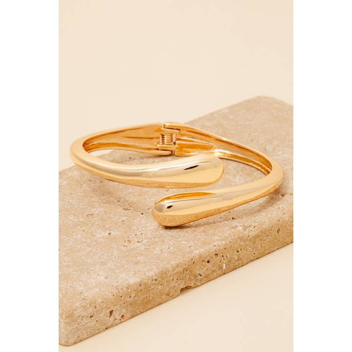 Anarchy Street – Pulseira por atacado – Pulseira de Charneira Metálica com Extremidades Arredondadas