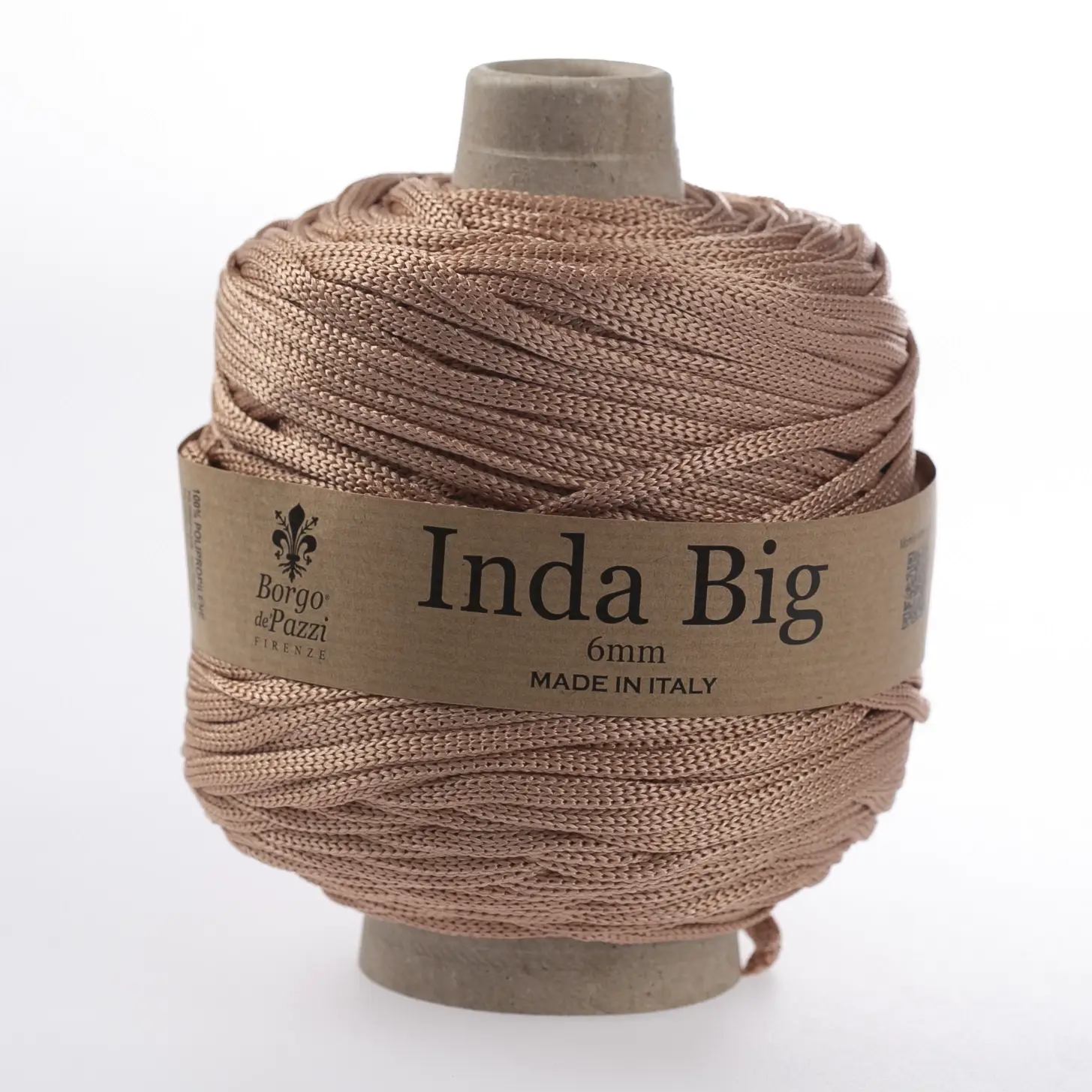 Borgo de' Pazzi - Firenze – Großhandel Garn – Inda BIG Polypropylen-Kordel 6 mm3