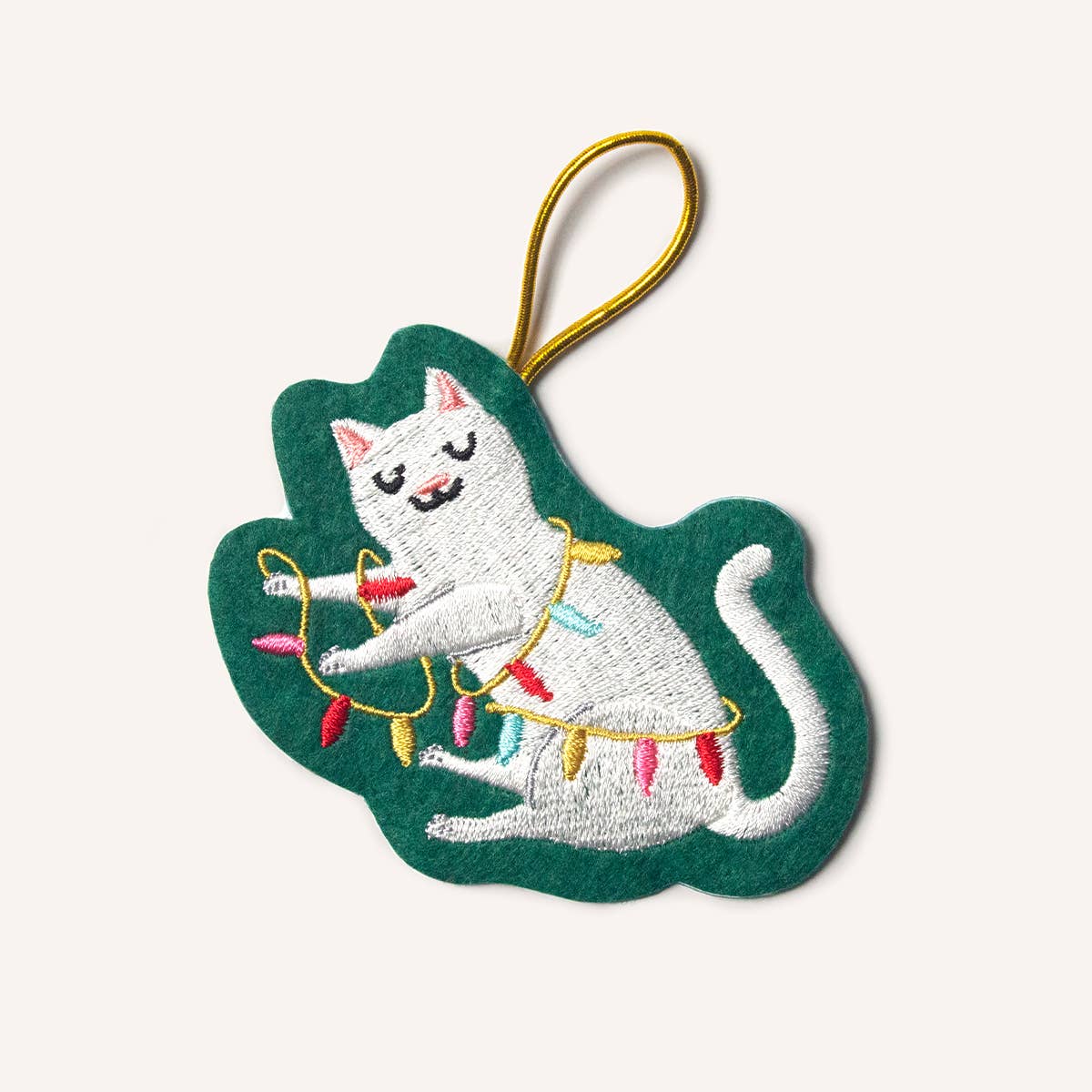 Seltzer Goods - Wholesale Ornament - Tangled Cat Ornament