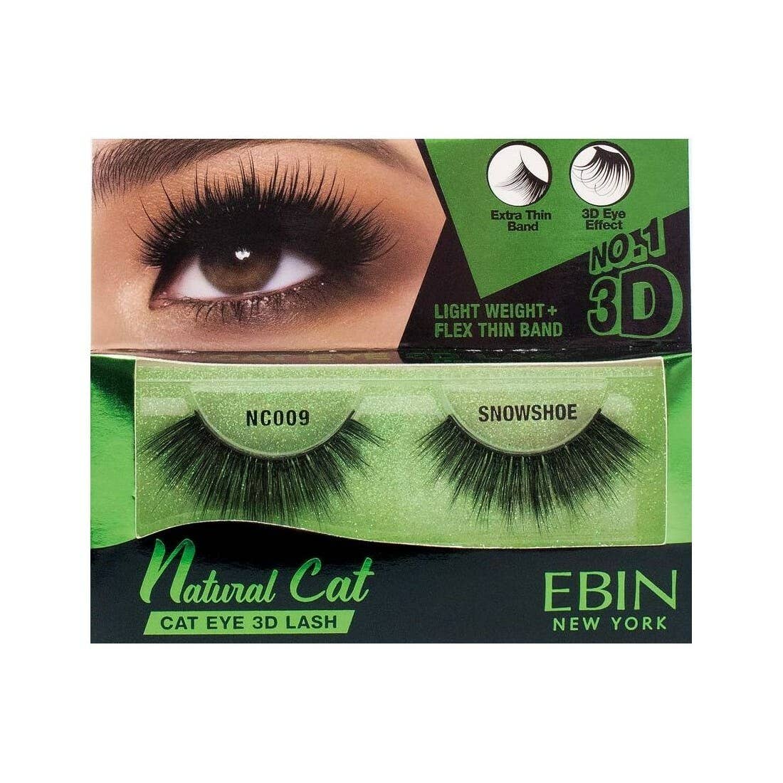 Diacly - Vente Faux cils - Ebin New York Cils de chat naturels 3D5