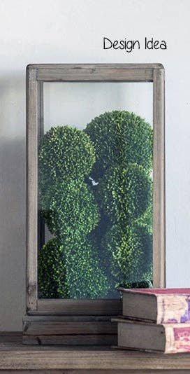 Will's Company - Wholesale Artificial Plant - Boxwood Orbs, Set of 2 - 5" D4