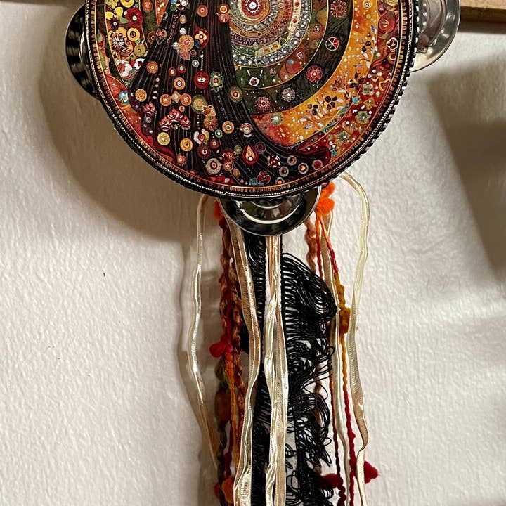 Bodhi Leaf Market - Wholesale Wall Accent - Practical Magic Charmed 4" Tambourine Wall Accent1