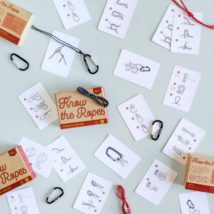 Wild Life Outdoor Adventures - Wholesale Brain game – Child - "Know The Ropes" Knot Challenge Game1