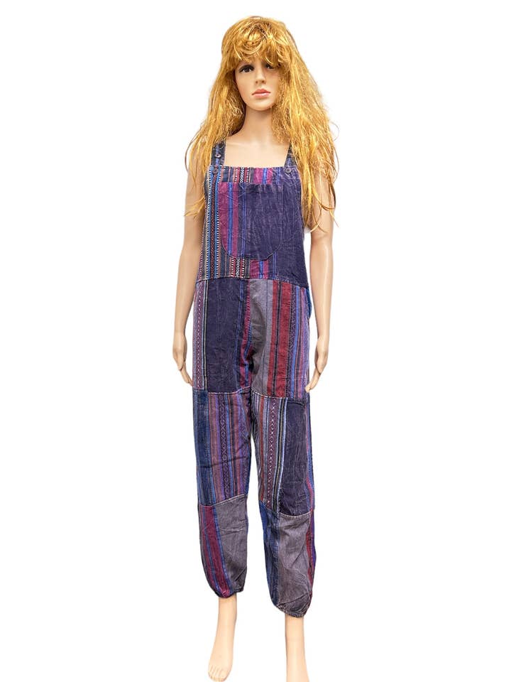 Retalhos de Algodão Roxo Bohemian Overall D332 por atacado de Rising International Inc