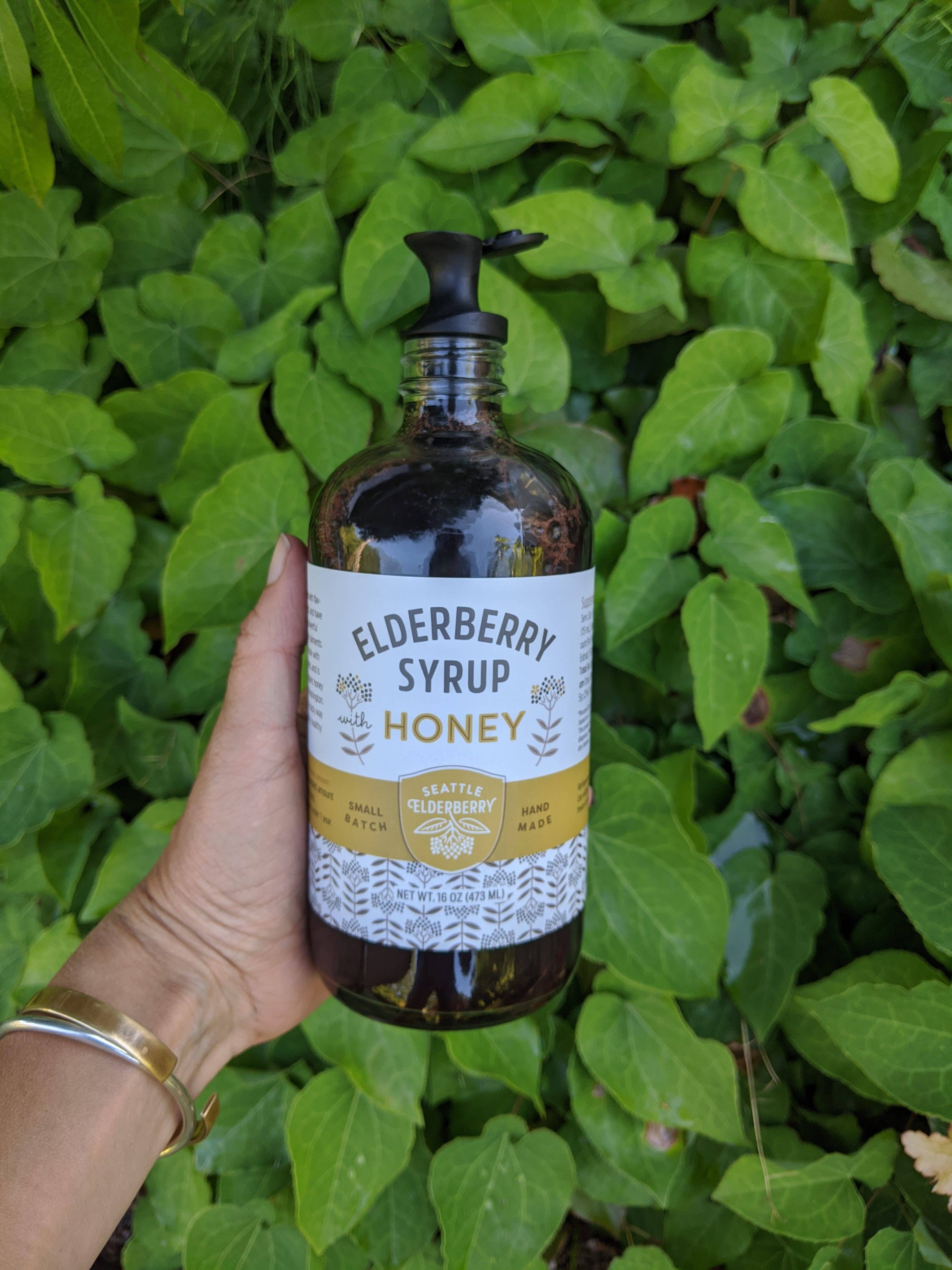 Seattle Elderberry - Wholesale Oral Supplement/Vitamin - Organic Elderberry Syrup with Honey7