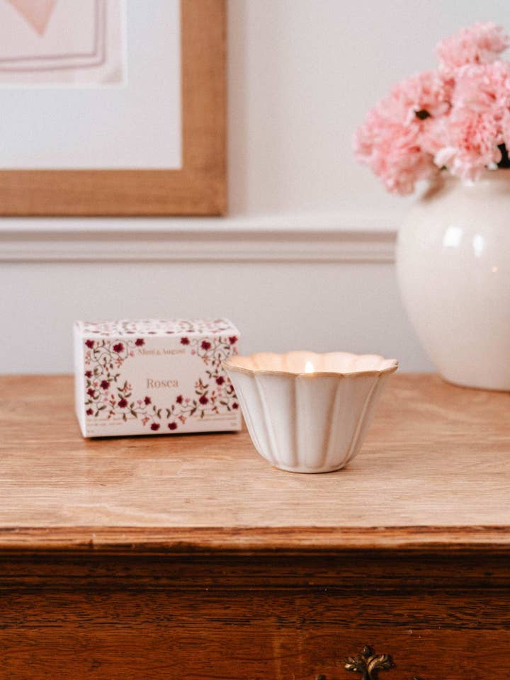 Rosea - Genanvendelig stearinlys for engroshandel hos Mimi & August