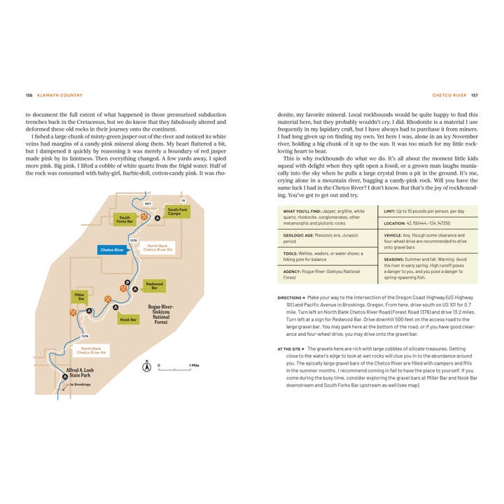 Mountaineers Books - Wholesale Nature & Outdoors - A Rockhound's Guide to OR & WA8