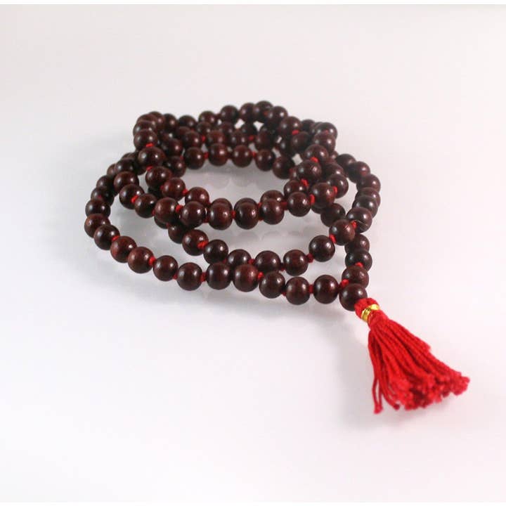 OMA - Eclectic Home - Wholesale Beaded Bracelet - Authentic Rosewood Mala Necklace Prayer Beads Wrap Bracelet