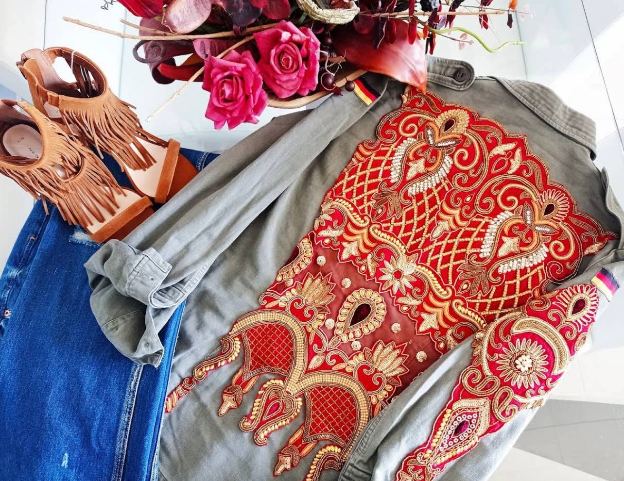 TABITHA - Wholesale Jacket - Women's - Army Vintage Jacket15