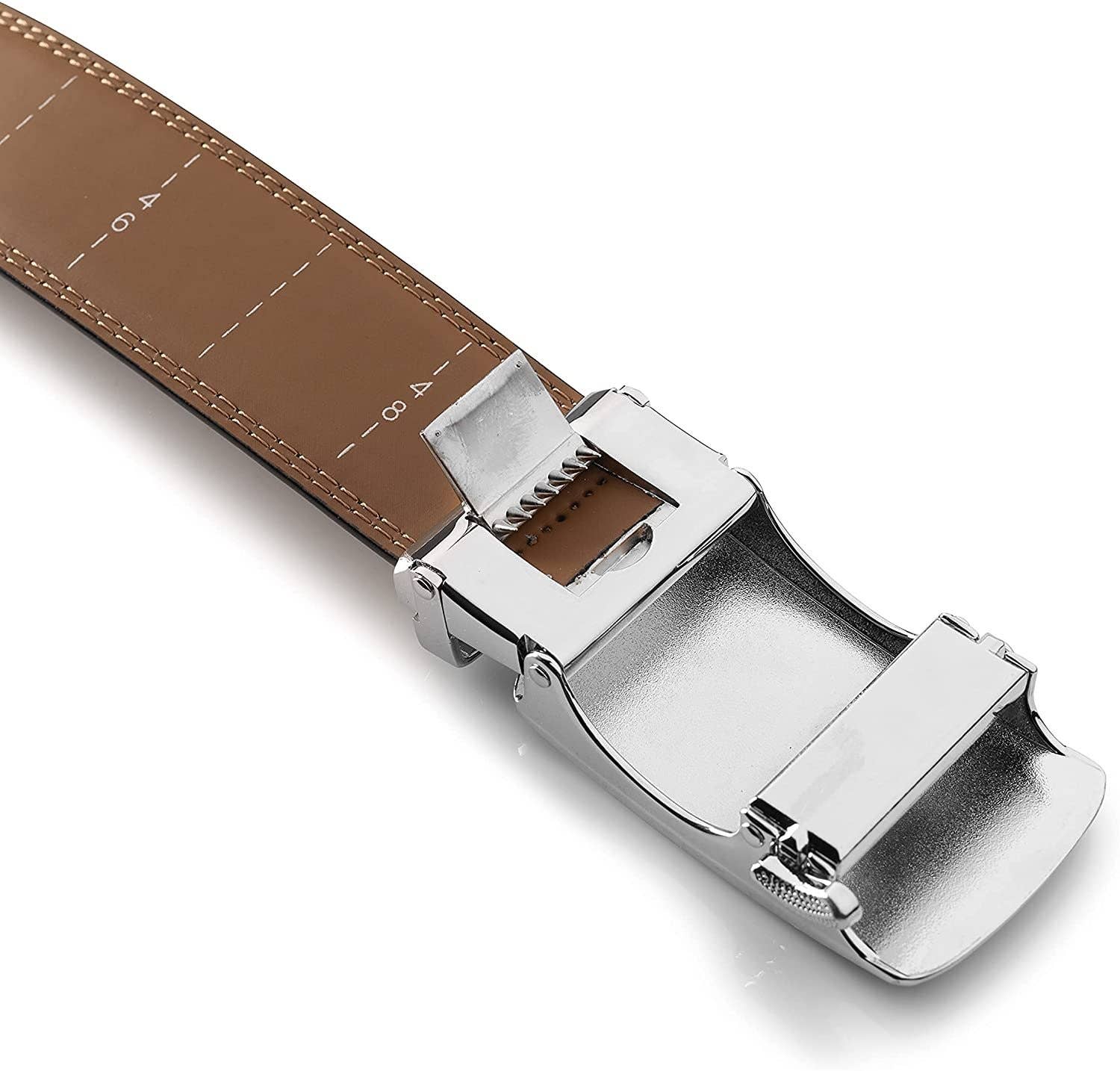 Roxoni - Wholesale Belt - Men's - Men’s Genuine Leather Ratchet Belt with Automatic Buckle29