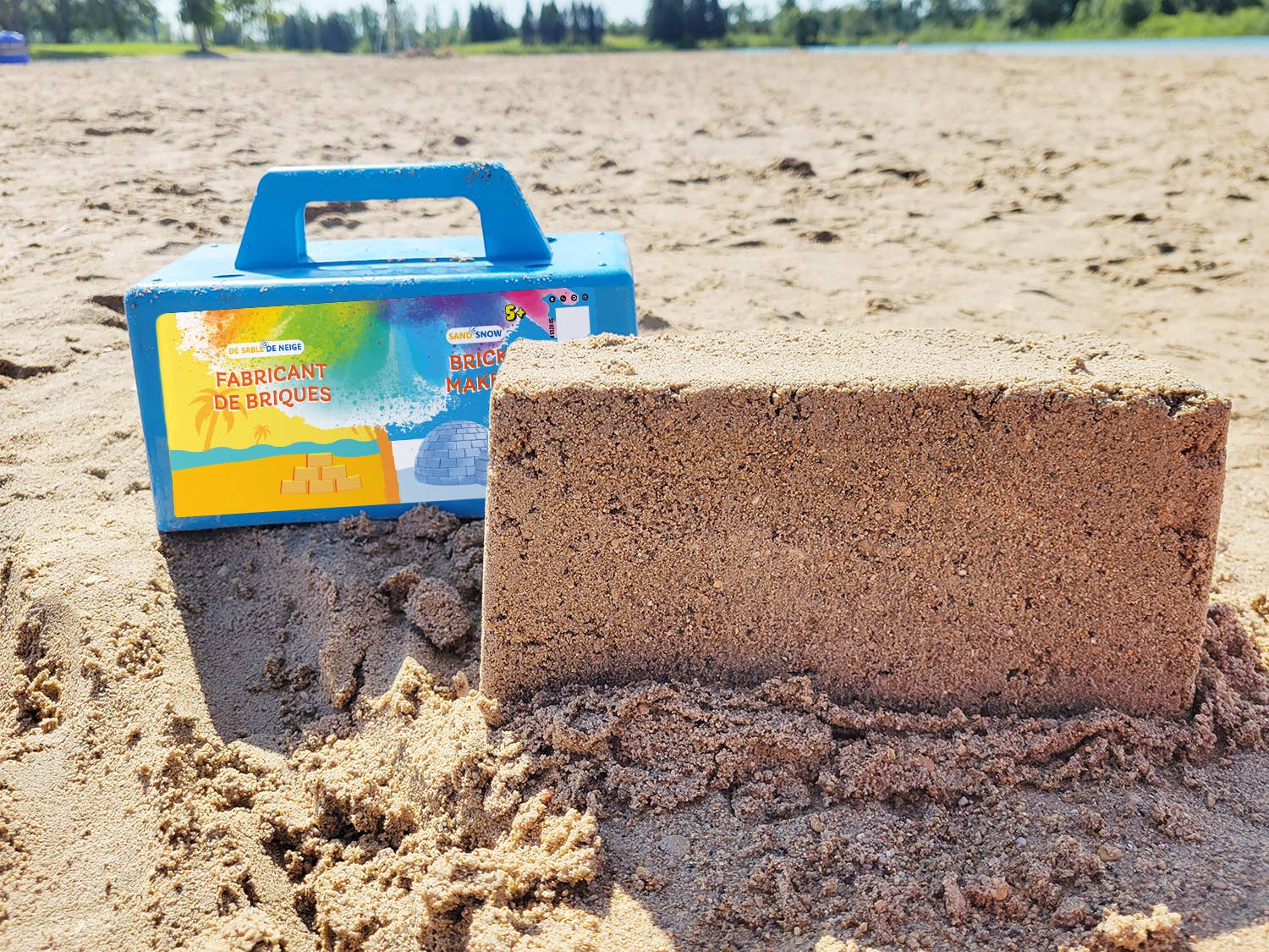 Wishbone Products - Wholesale Building Set - Kids - Brick Maker Sand and Snow2