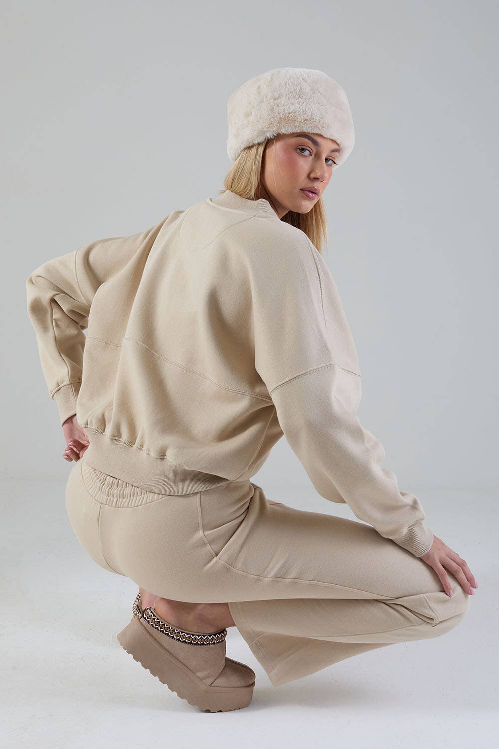 The Apex Tracksuit in Oatmeal for wholesale on Faire6