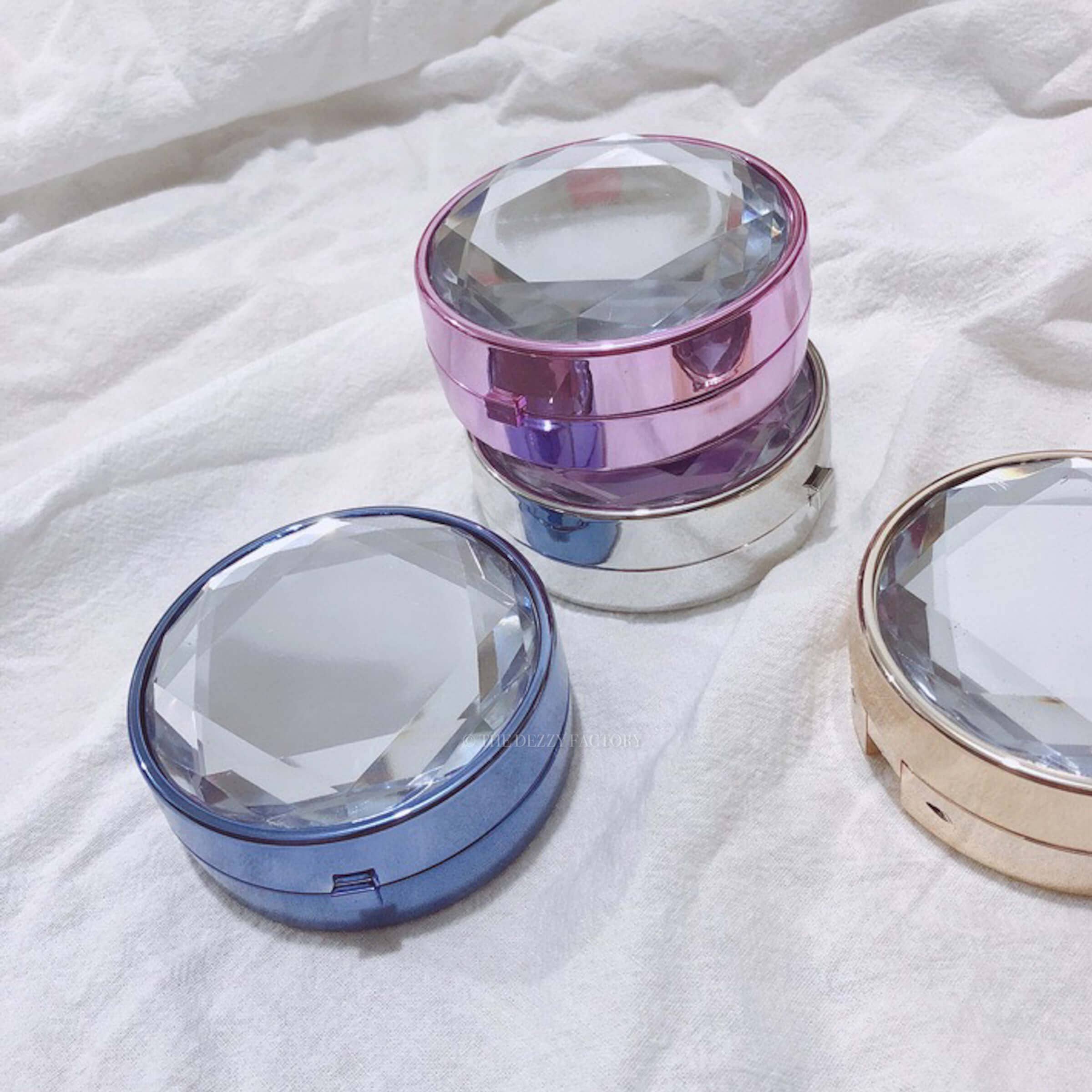 DEZZY'S - Wholesale Eyewear Cases & Holders - Women's - Diamond lens case | blue1