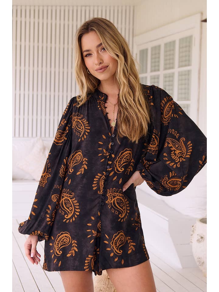 Jaase - Wholesale Romper - Women's - MILAN PRINT MAHLIA PLAYSUIT2