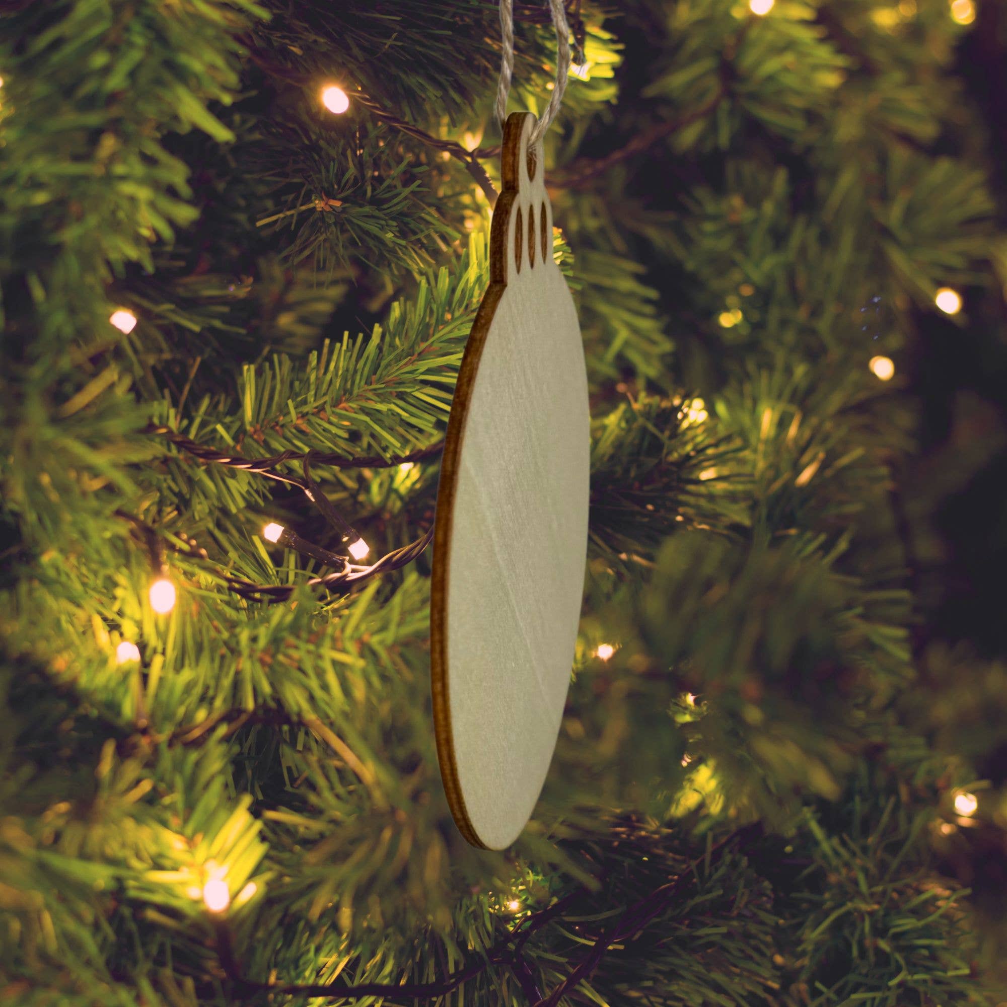 Mermaid of Hilton Head – wholesale Ornament – Merry Christmas from Maryland Wooden Ornament – 3" Round2