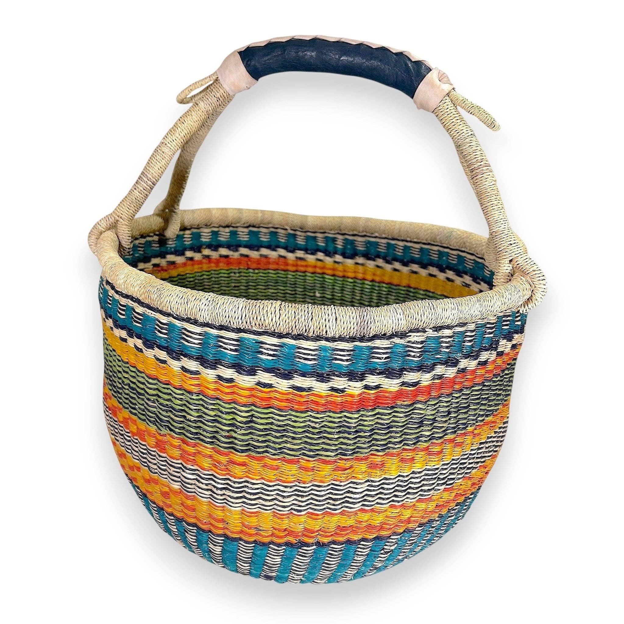 Ti-a Woven Goods - Wholesale Basket - Round Storage Basket28