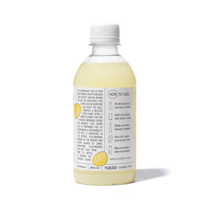 YUZUCO - Vendita all'ingrosso Succhi di frutta - Succo Super Yuzu (12oz)