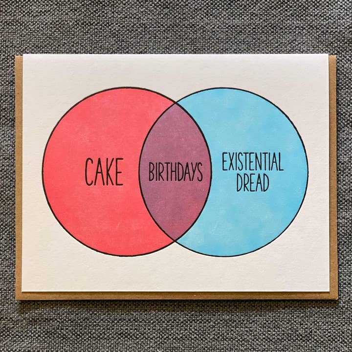 Lady Pilot Letterpress - Wholesale Birthday Card - Venn Birthday Greeting Card