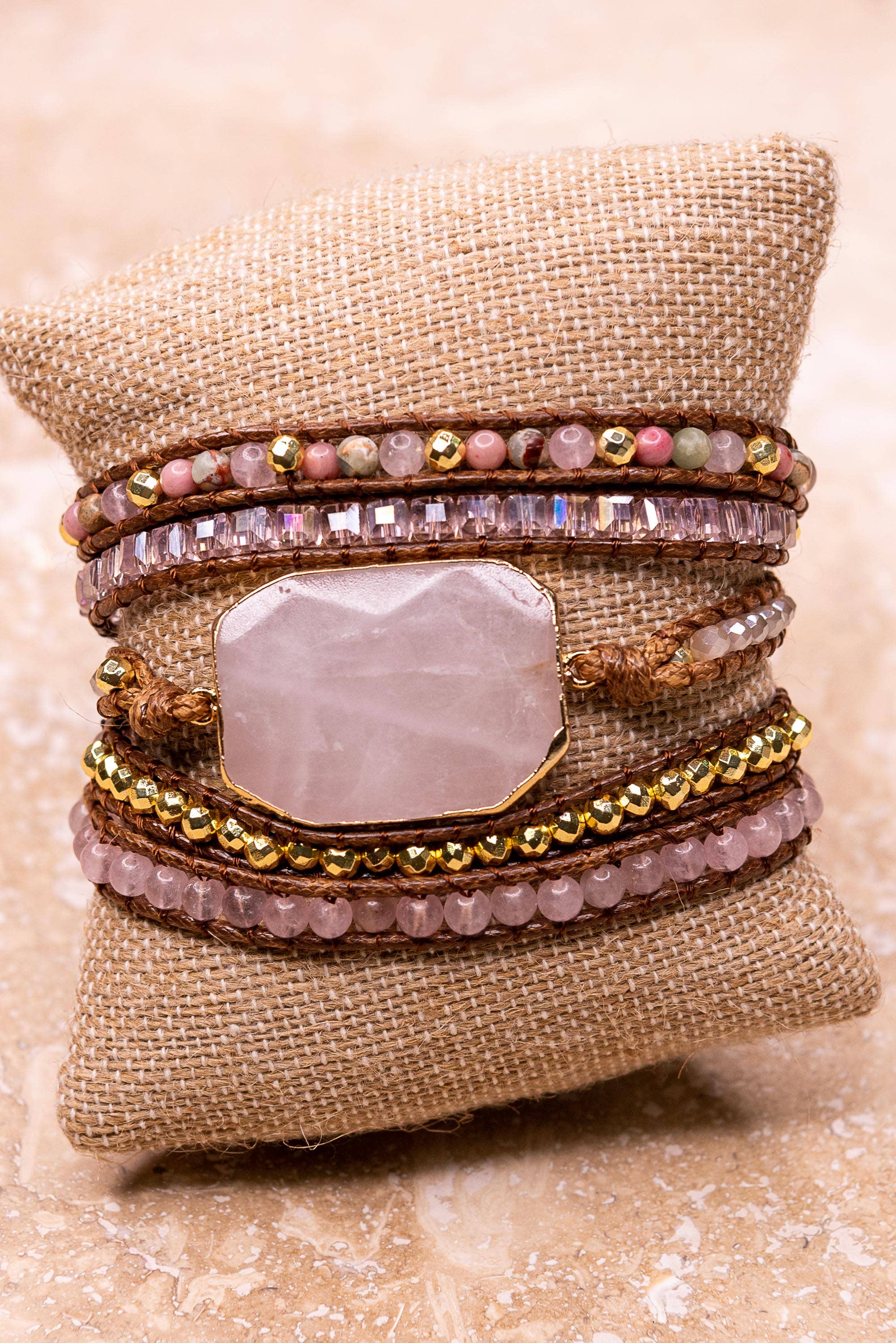 Dylan Designs - Vente Bracelet de perles - Bracelet Kelly Wrap8