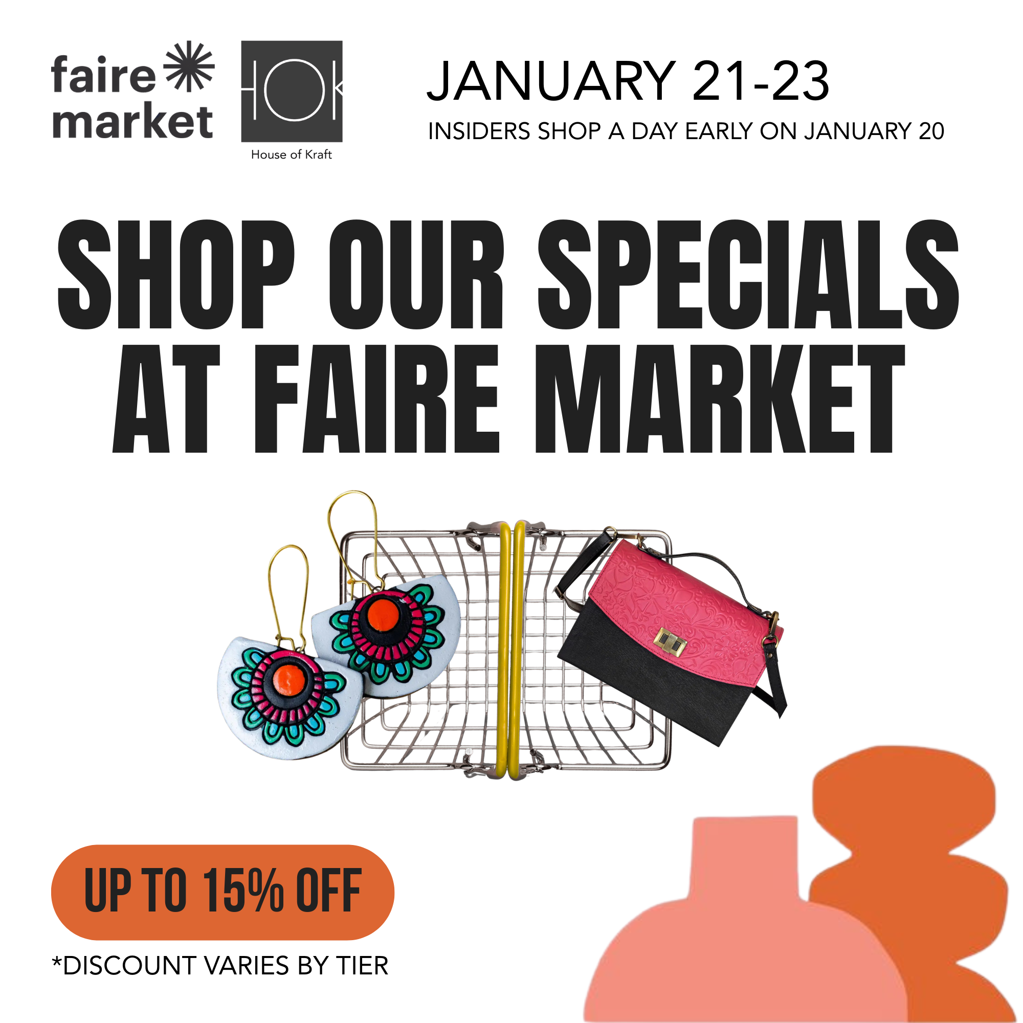 House of Kraft Jewelry & Accessories - Vente Parures de bijoux - Ensemble de bijoux pyramide | Bijoux en argile | Bijoux triangle rose8