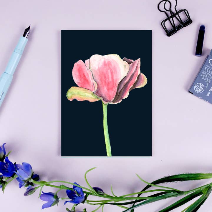 postcard tulip for wholesale by Wonder Of Today