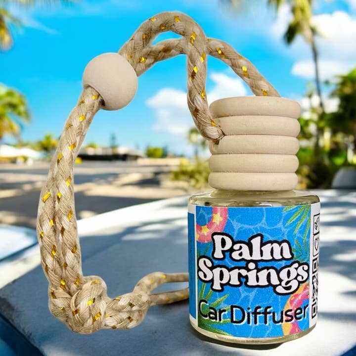 Raven’s Hearth - Wholesale Car Freshener - Unisex - Palm Springs Diffuser | Desert Pool Party Scented | Under $51