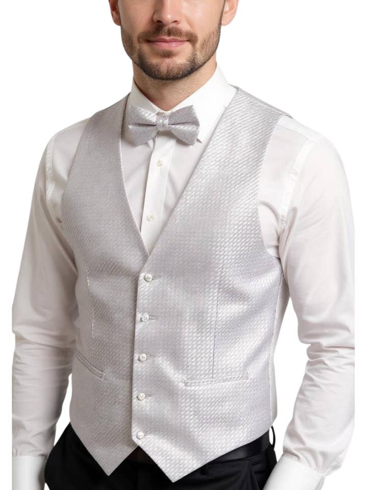 Ferrecci - Wholesale Suit vest – Men's - Ferrecci Mens Vest G Adjustable Vest Set3