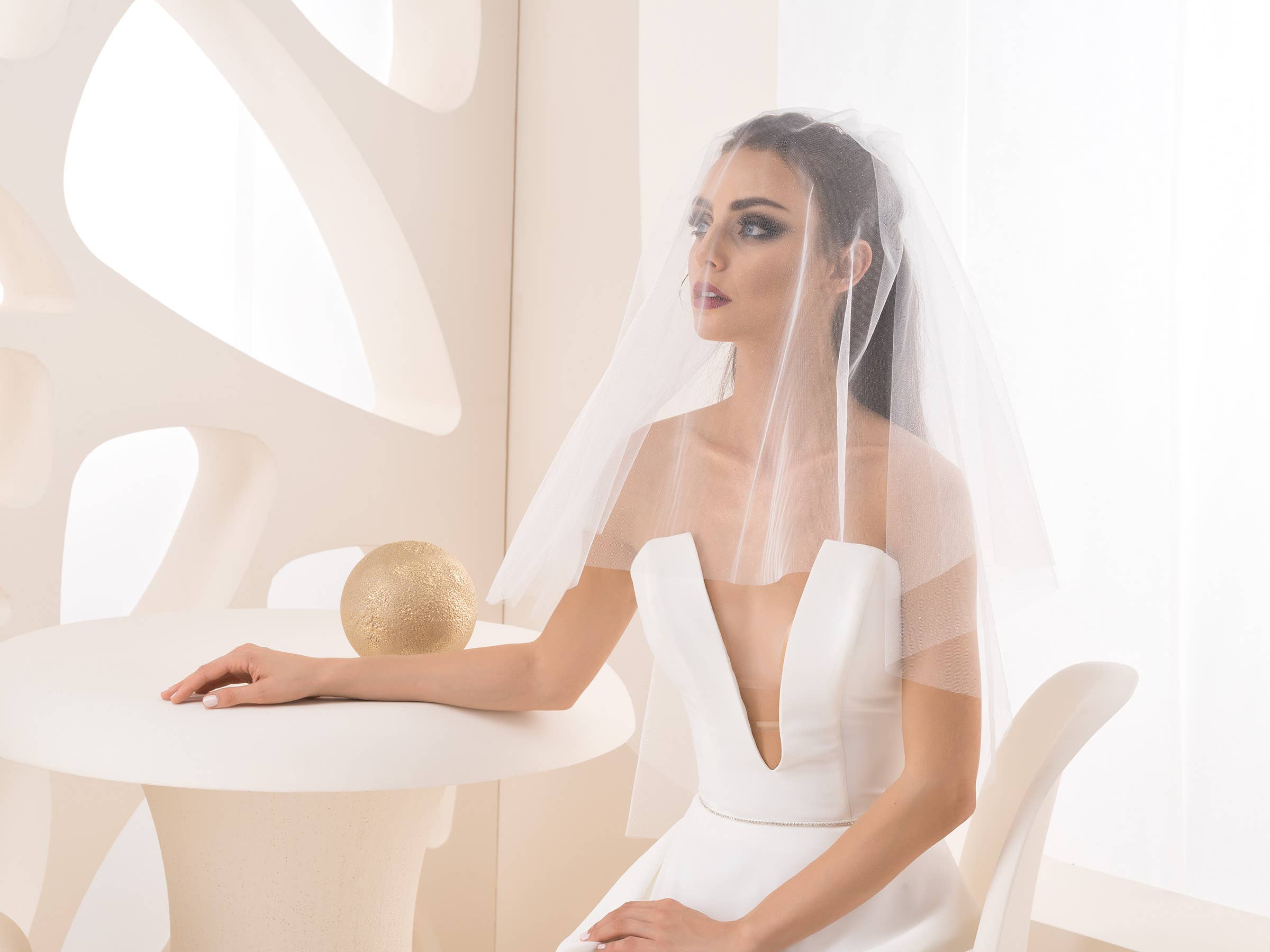 Bajabella - Wholesale Veil - Women's - Bestselling veil with glitter tulle0