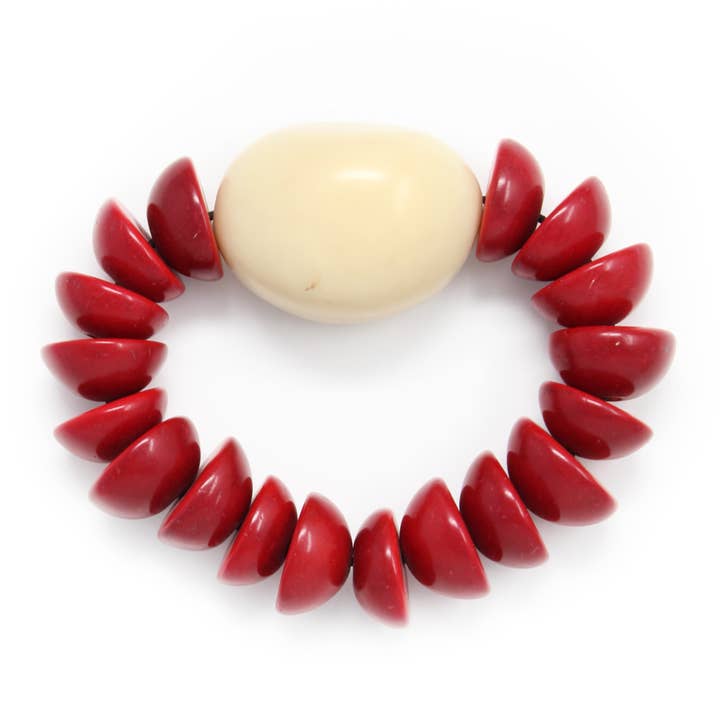 Muichic Natural Jewelry – wholesale Beaded bracelet – Seed Tagua Bracelet Handmade Fairtrade2
