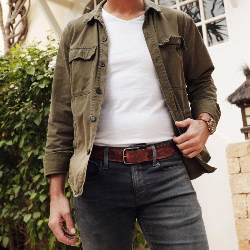 Amsterdam Heritage Leather Belts, Bags, Jackets & Apparel - Vente Ceinture – femme - Dani | Ceinture classique décontractée en cuir robuste à boucle argentée 6