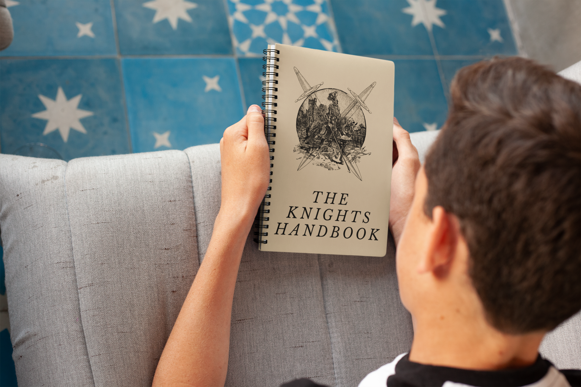 Laney's Castle - Wholesale Notebook - The Knights Handbook Notebook | 6×8 Spiral Adventure Journal5