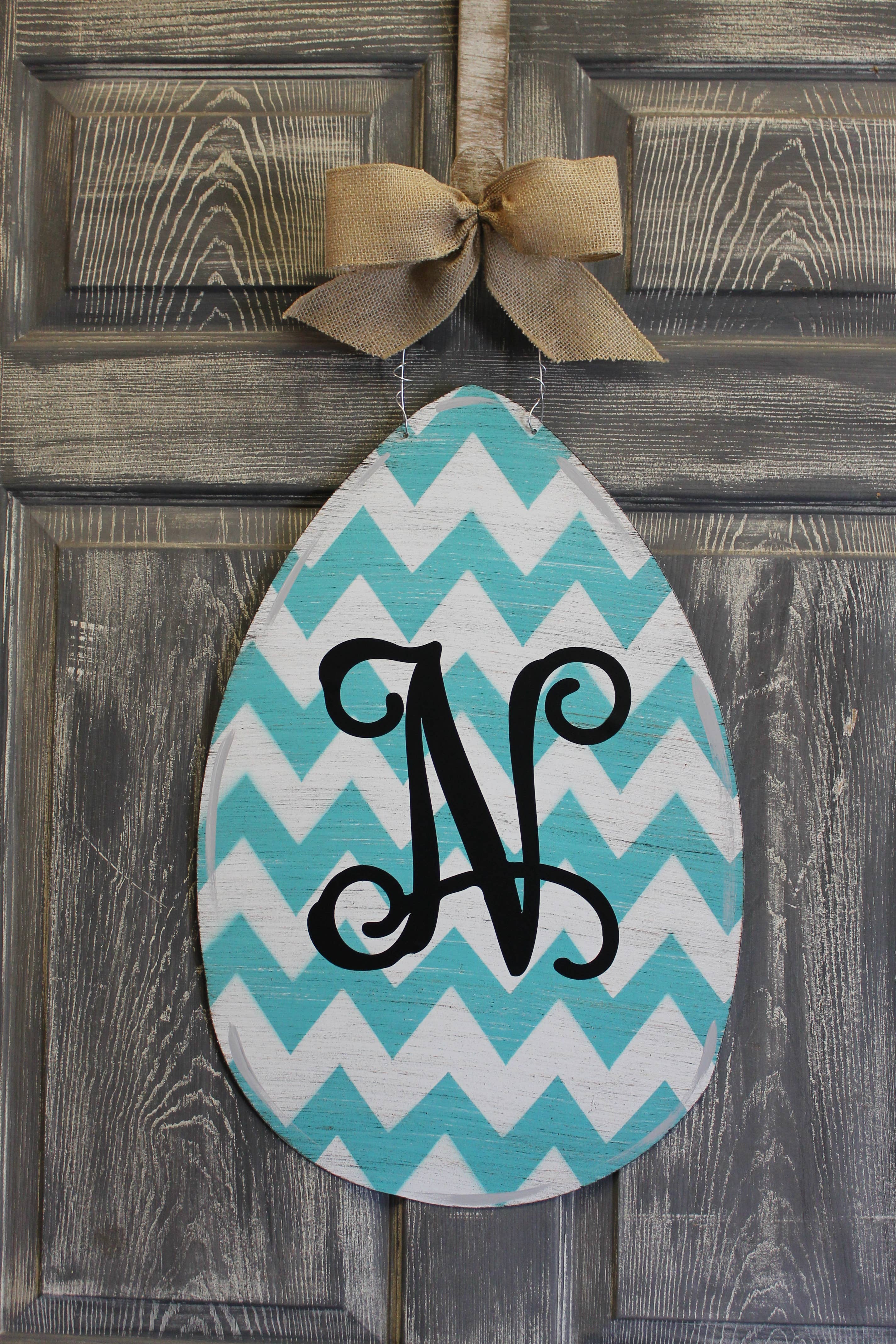 Steel Southern Designs - Wholesale Door Hanger - Outdoor Metal Art Egg5