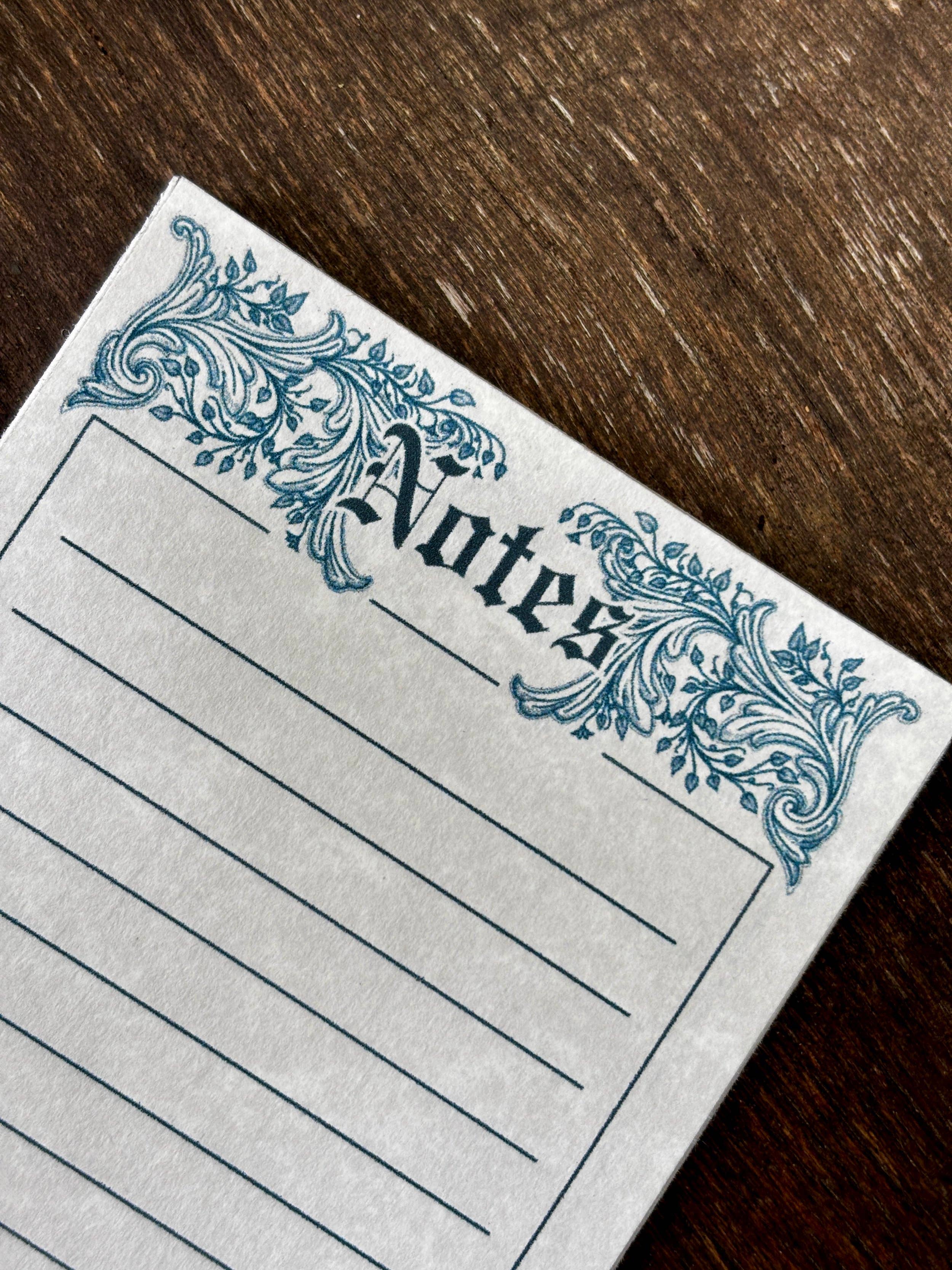 Petrichor & Co. - Wholesale Notepad - Hand Bound Note Pads - 40 Pages0