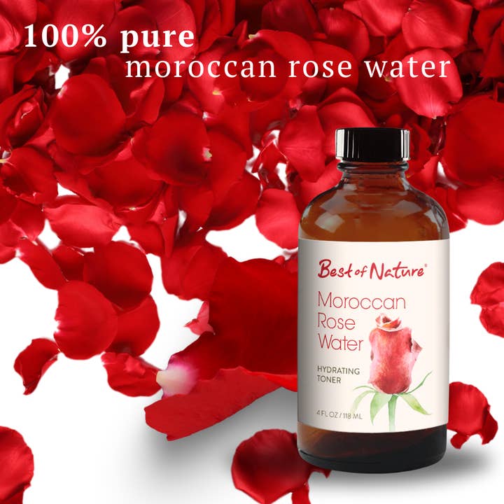 Best of Nature - Wholesale Facial Toner - Moroccan Rose Water - Hydrating Toner