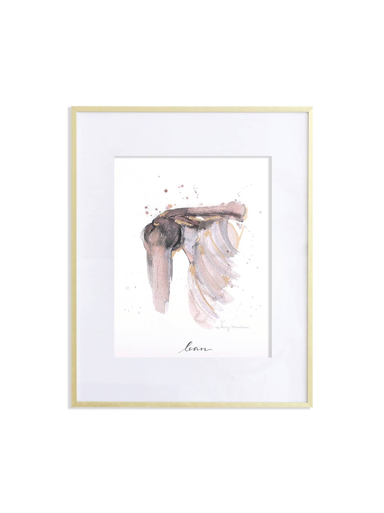 Whitney Winkler - Wholesale Art Print - Lean Anatomical Shoulder Print0