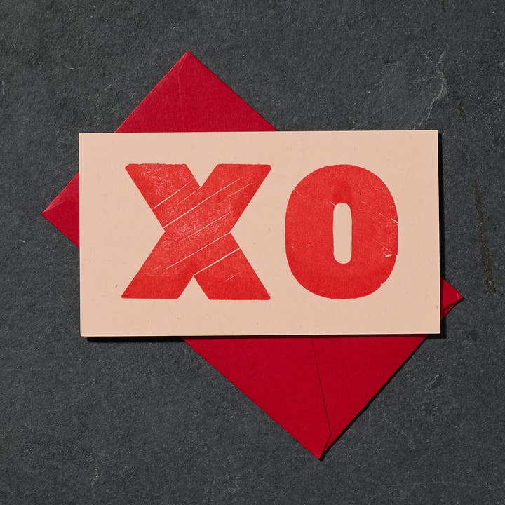 XO Mini Card for wholesale by Etc. Letterpress
