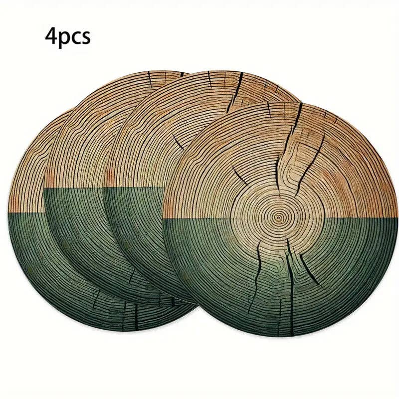 Huis Van Merken - Vendita all'ingrosso Tovagliette - Tovagliette Vintage per le Feste - Tovagliette Lavabili con Decorazione all'Olio d'Oliva2