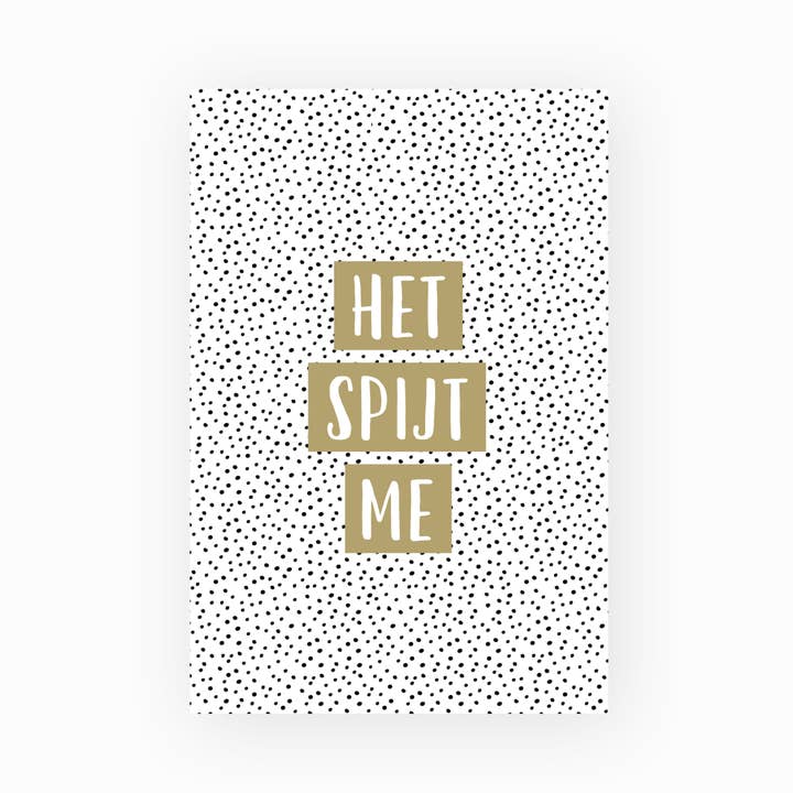 Minikort - undskyld for engroshandel hos Studio Hoeked