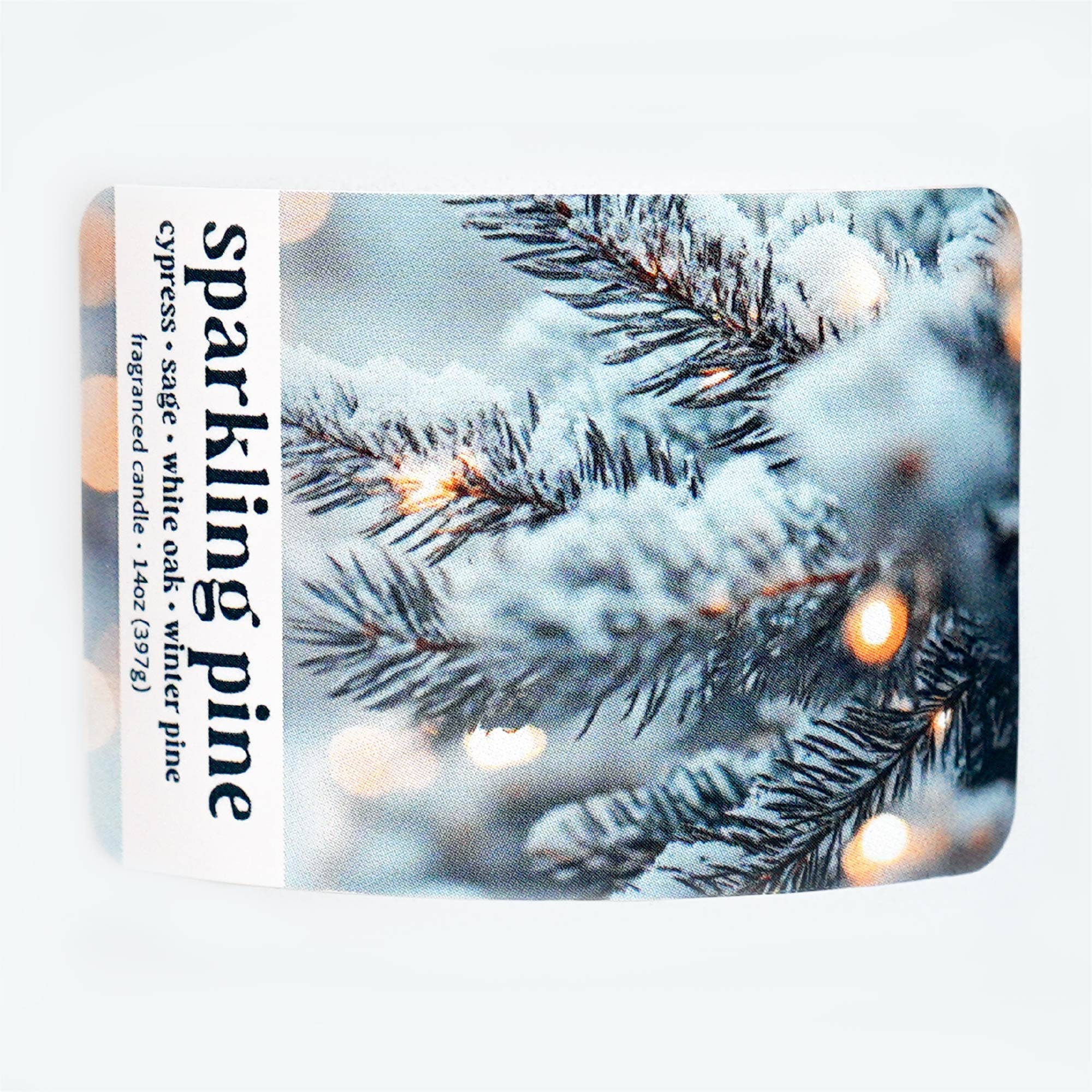 MVP Group International INC - Wholesale Jar/Filled Candle - Sparkling Pine 3-Wick Jar Candle, Soy Blend Wax, 14oz4