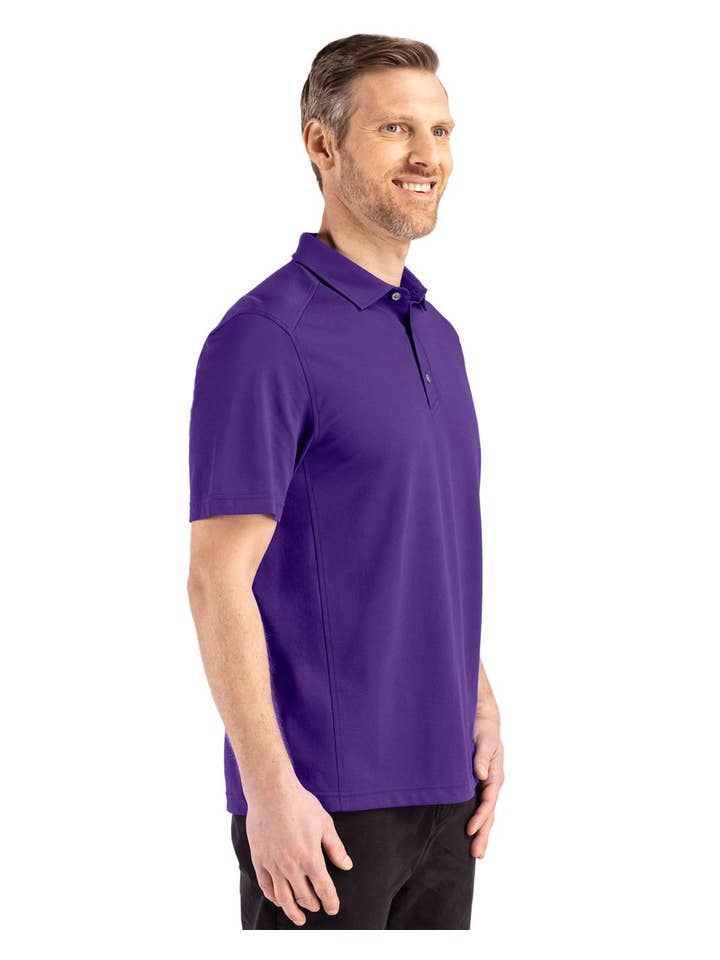 Cutter & Buck - Wholesale Polo - Men's - Cutter & Buck Advantage Refresh Mens Tri-Blend Pique Polo15