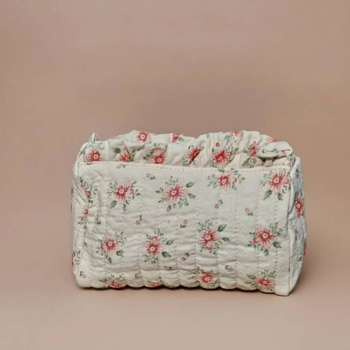 Royal marais – Großhandel Schmink-/Kosmetiktasche – Kosmetiktasche mit Rüschen, 100 % Baumwolle5