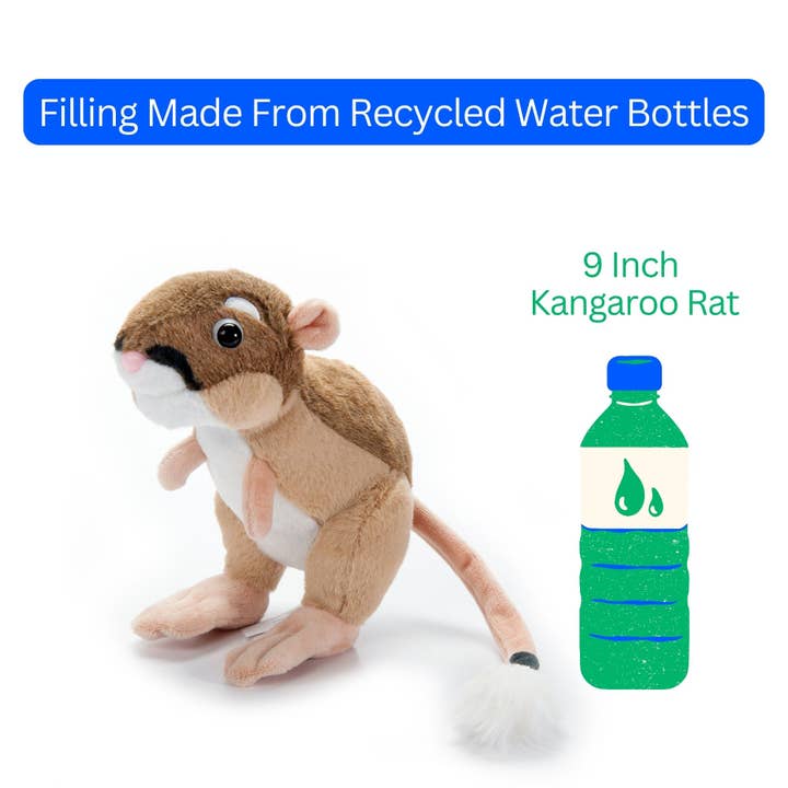 The Petting Zoo - Wholesale Stuffed/Plush Toy - Kids & Baby - Wild Onez Kangaroo Rat small 9" Wild Life1