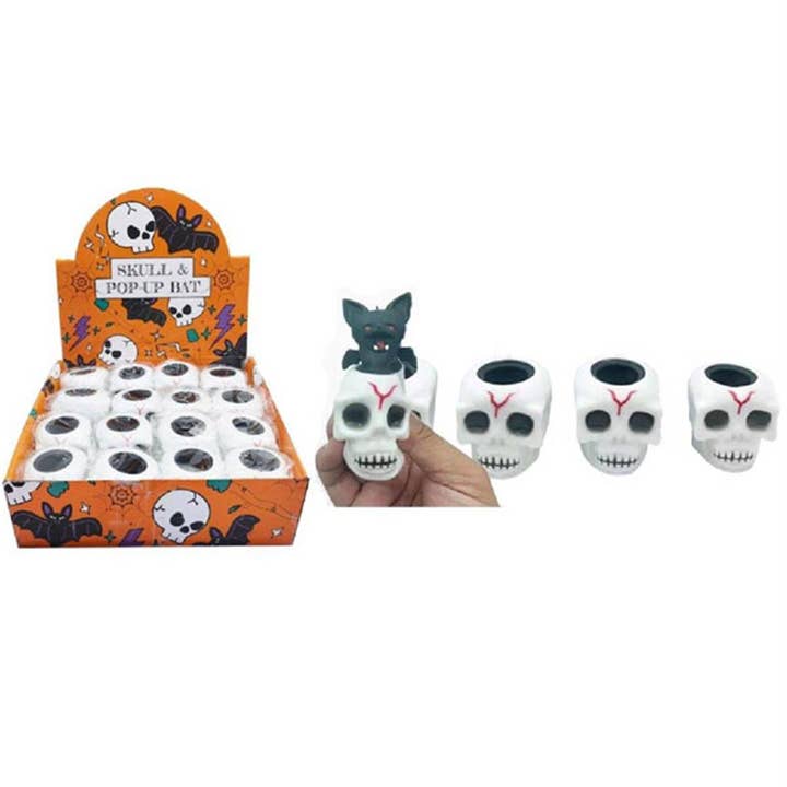TSJJ - Wholesale Classic Toy - Kids - Skull Of Death W Pop-Out Bat