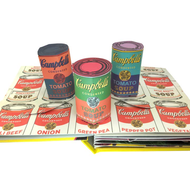 Poposition Press - Wholesale Book - Adult - Andy Warhol Pop Up Pop Art Book