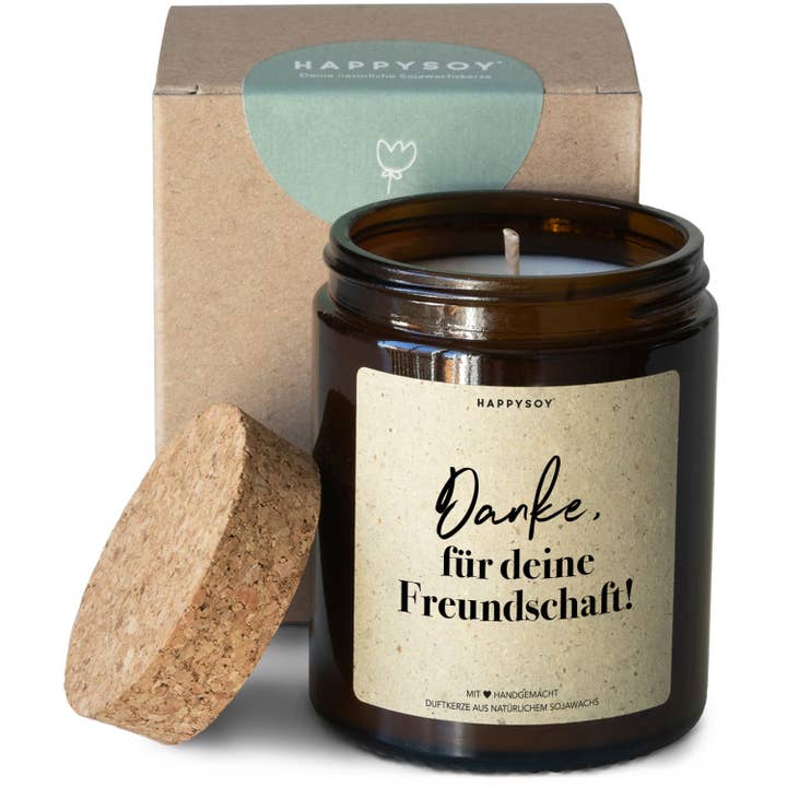 Happysoy – Engroshandel Glaslys – Duftlys | Tak for dit venskab!